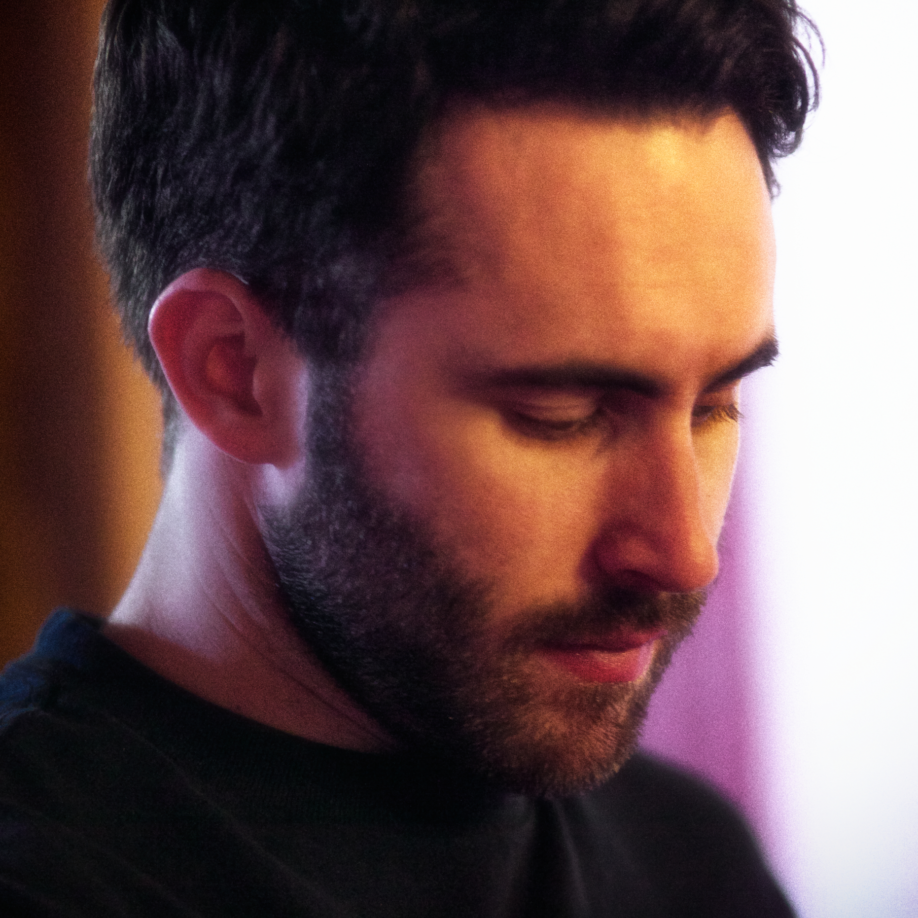 A close-up image of the author, by photographer Colin Potts.